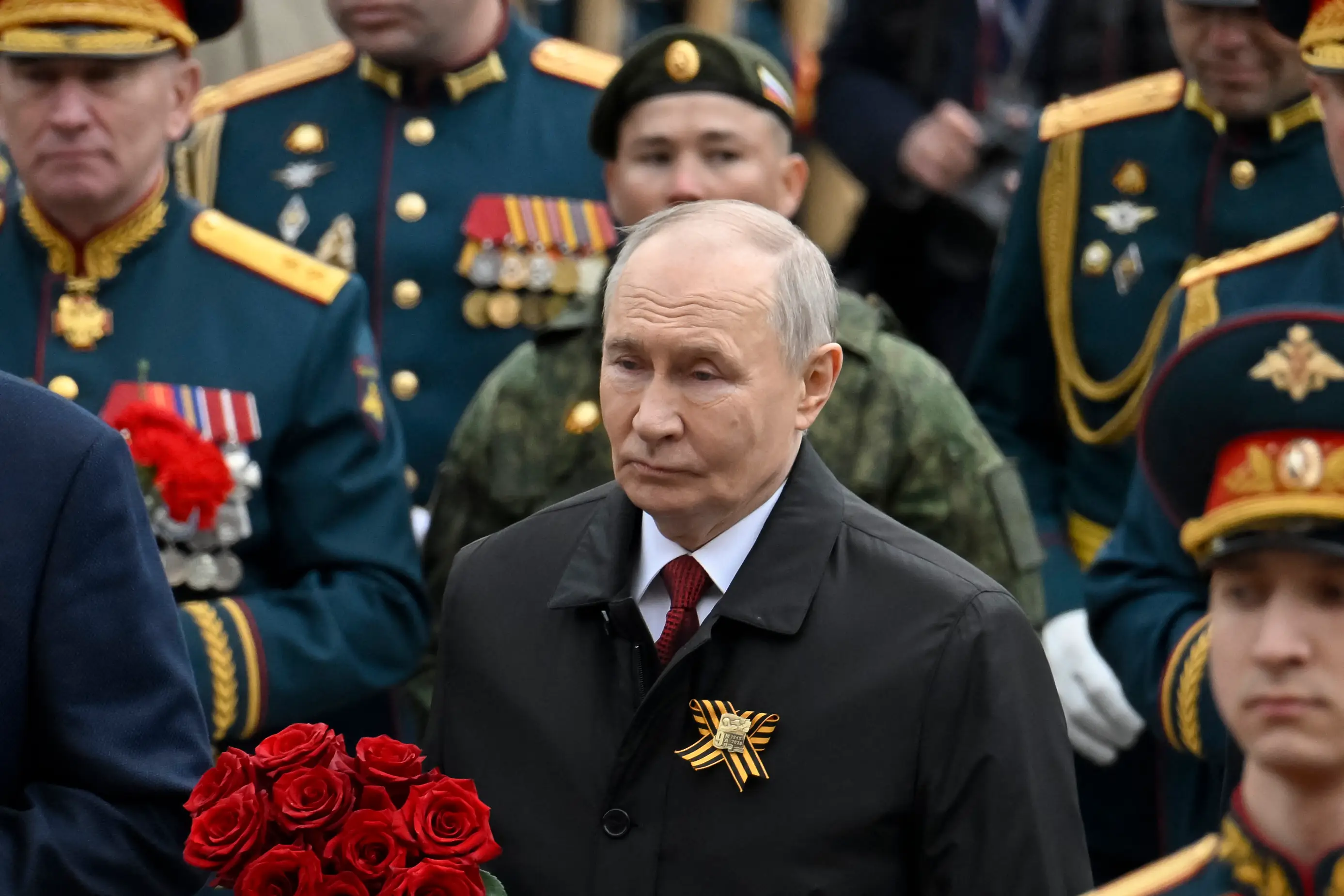 May 9 marked Russia's Victory Day parade in Moscow, which was attend by Vladimir Putin (Alexander NEMENOV / POOL / AFP via Getty Images)