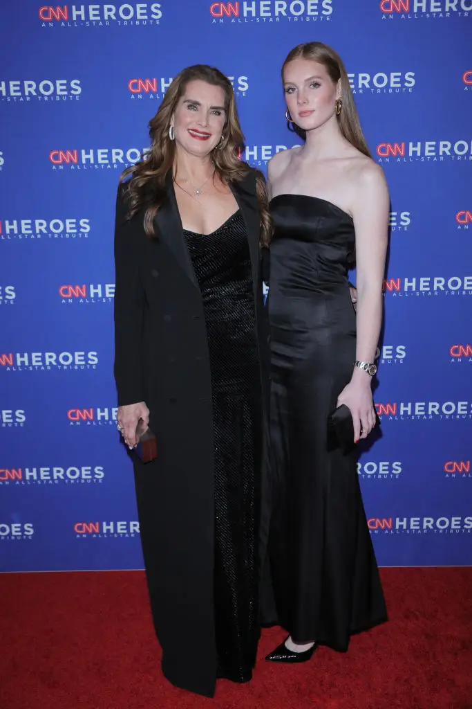 Brooke and daughter, Grier. (Randy Brooke/Getty Images)