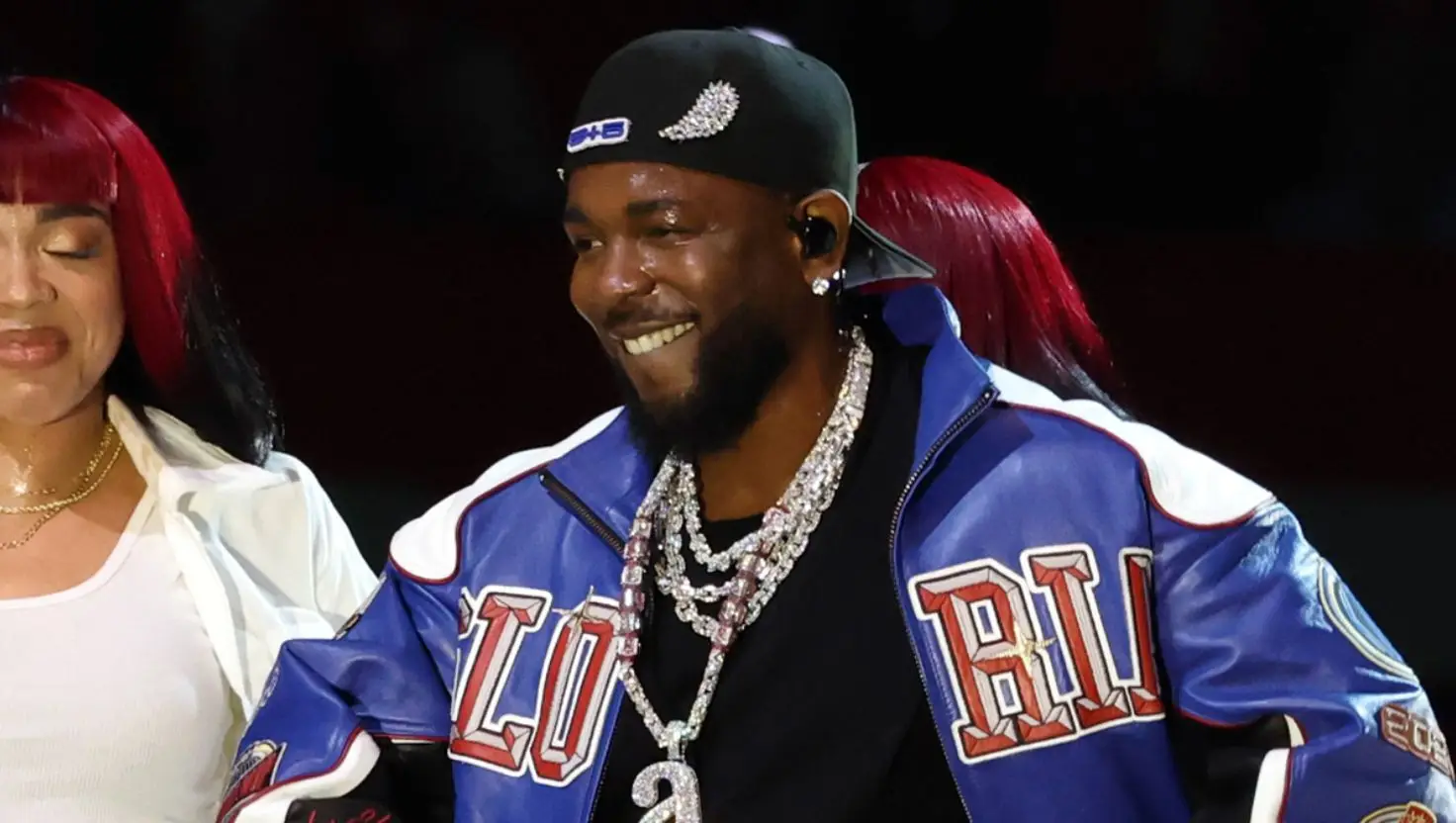 The incident took place during Kendrick Lamar's 13-minute Super Bowl set (Getty Images/Kevin Mazur)