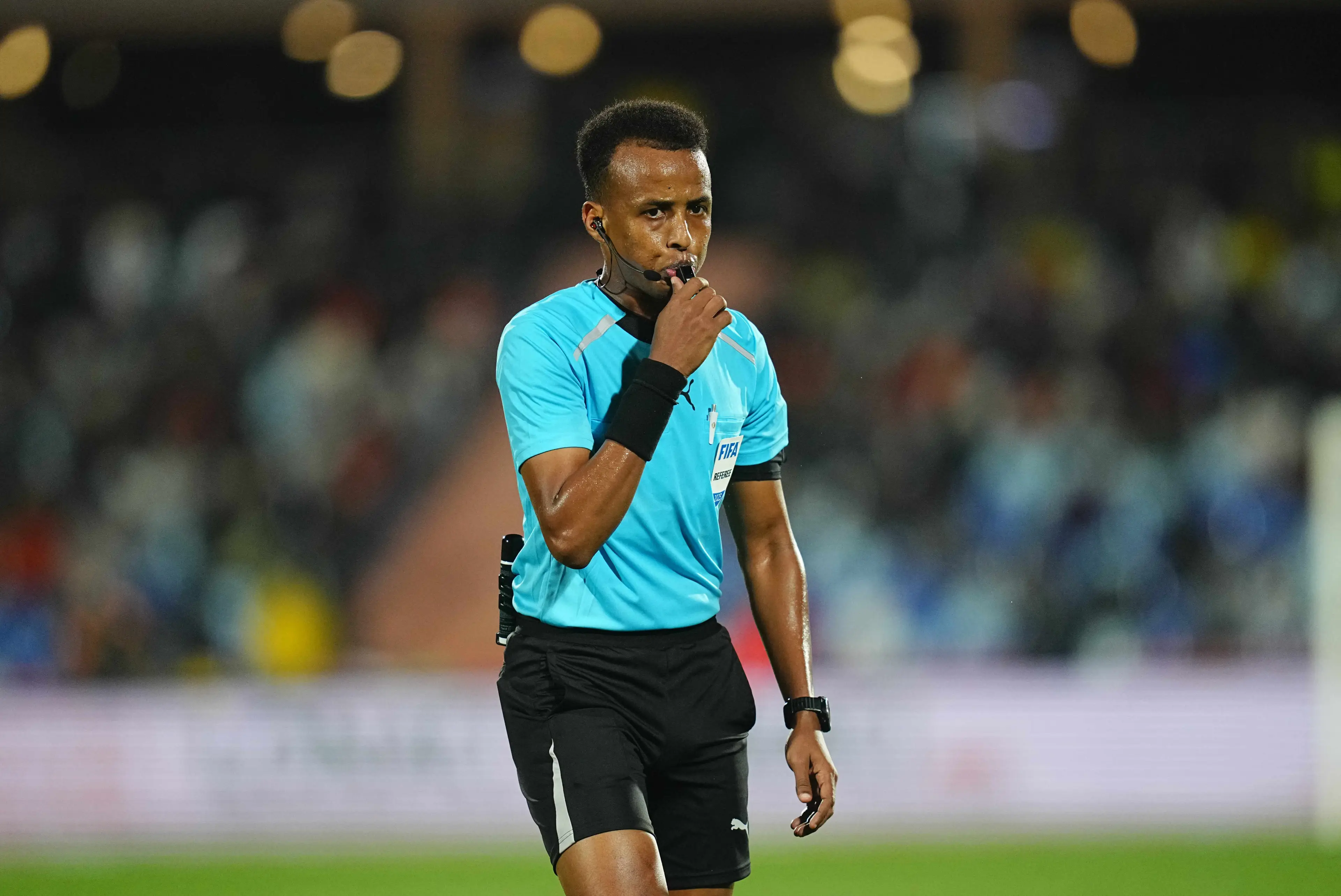 The referee was set to officiate games at the World Cup (Ulrik Pedersen/NurPhoto via Getty Images)