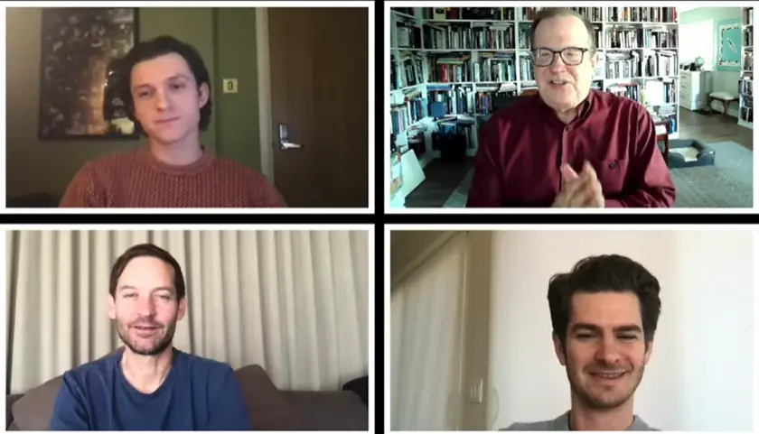 Spider-Man round table (Spider-Man/YouTube)