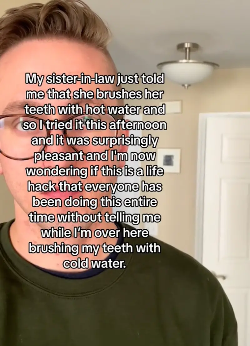 The TikToker called out for advice on teeth brushing.