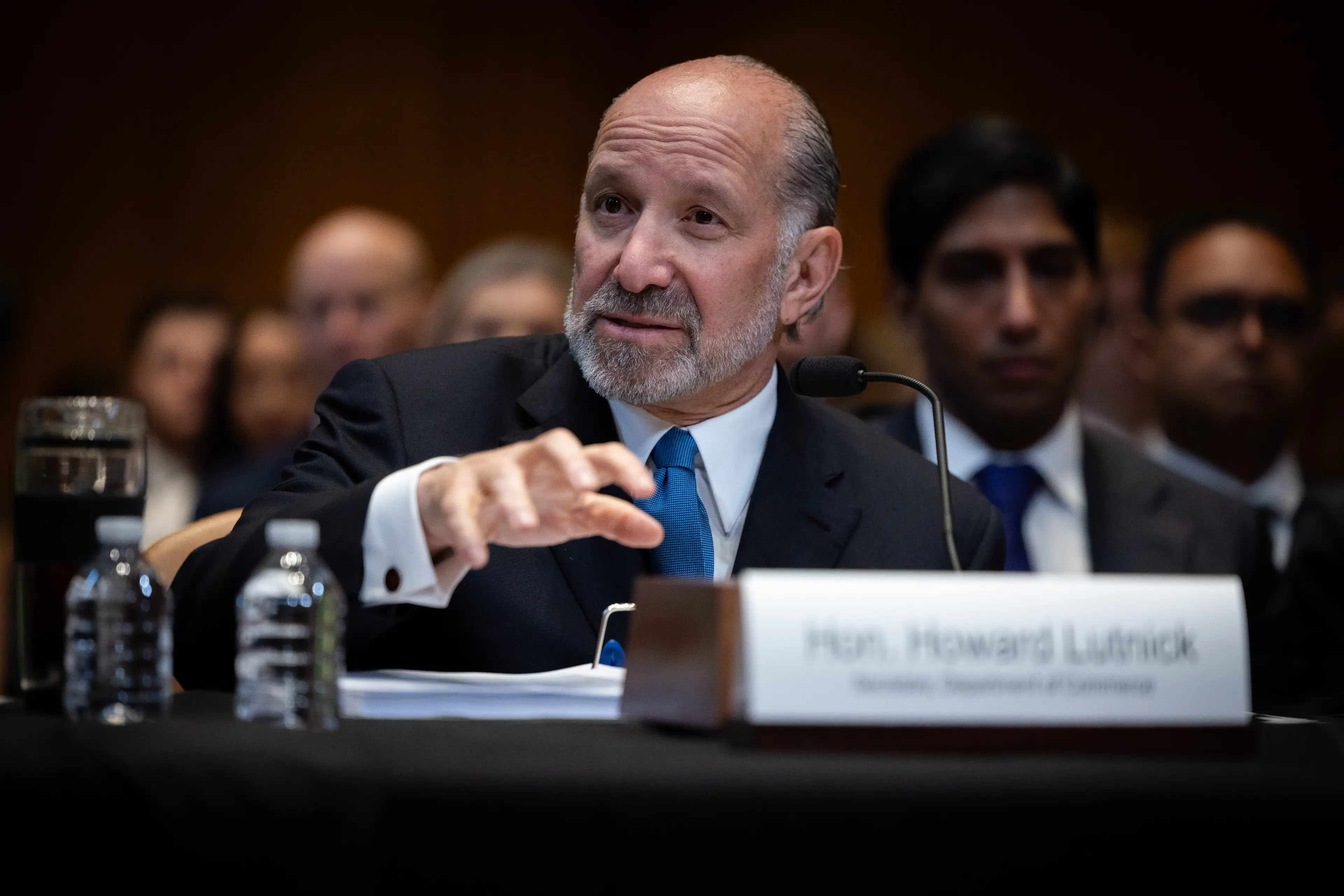 Commerce Secretary Howard Lutnick said there were 'hundreds' on the application list (Nathan Posner/Anadolu via Getty Images)