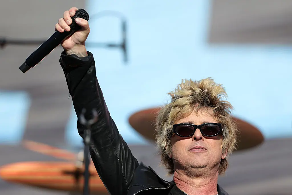 Sunday's performance came just two days after Armstrong took aim at ICE (Ronald Martinez/Getty Images)