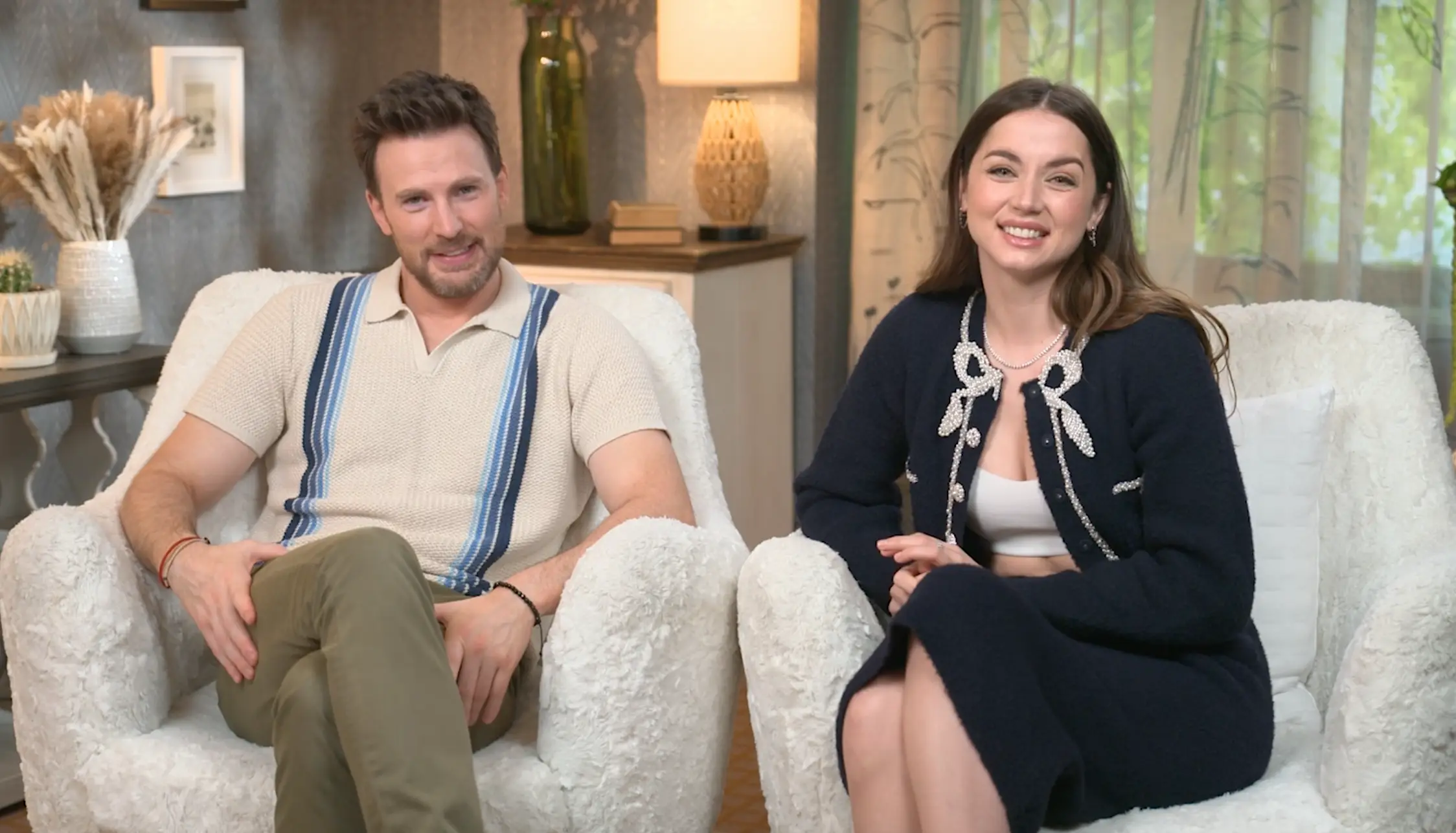 Chris Evans and Ana de Armas want to work together on a fourth film.