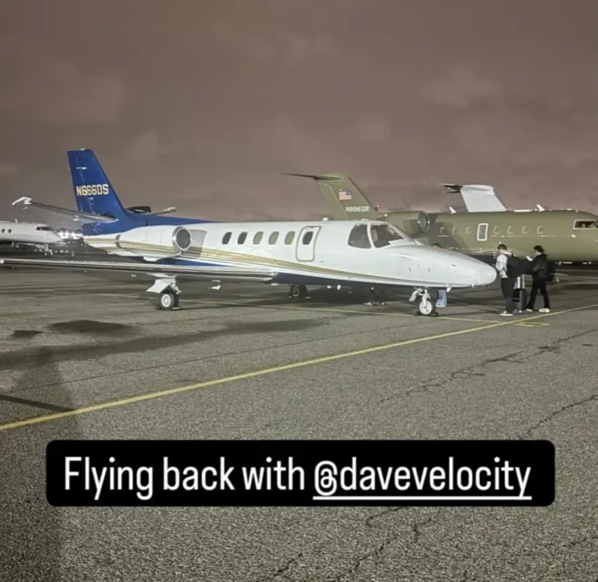 Williams tagged Dave Shapiro in his posts (Instagram/@xcadaverx)