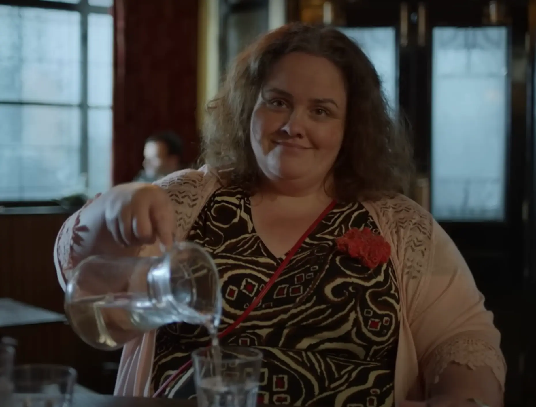 Gunning spoke about the ending and explained just how much she loved it. (Netflix)