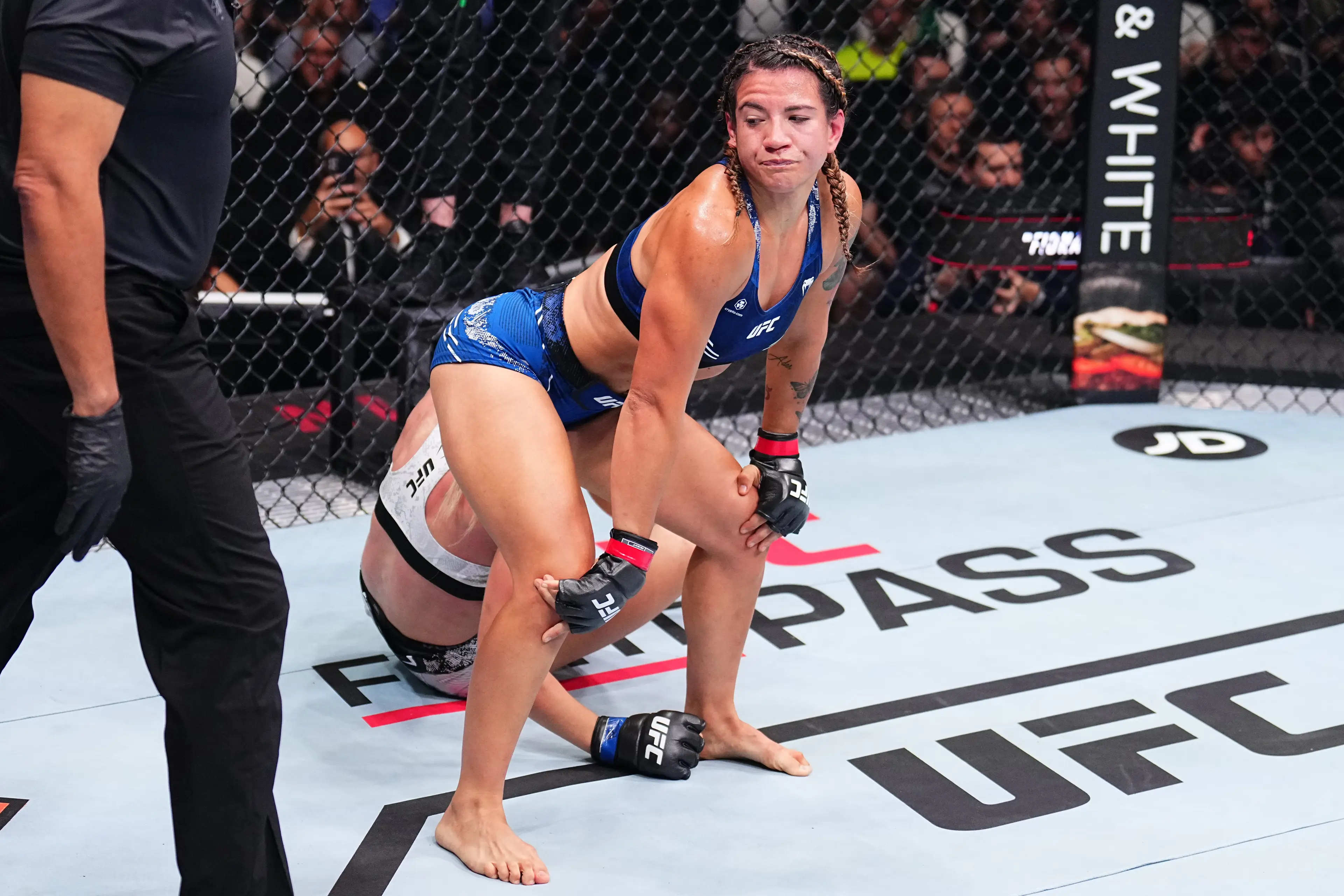 She twerked in her opponent's face after winning in the first round (Getty Images/ Chris Unger/Zuffa LLC)