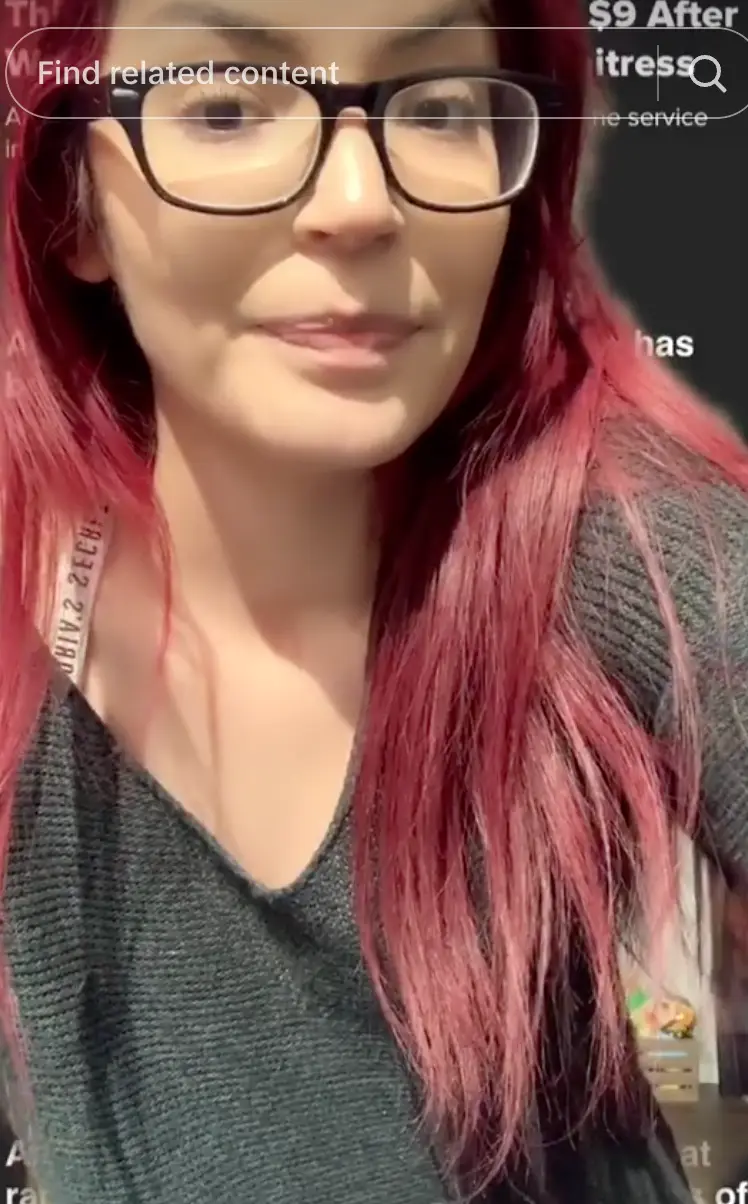 Aaliyah Cortez spoke out about the importance of tipping on TikTok. (TikTok/@f.aa.ded)