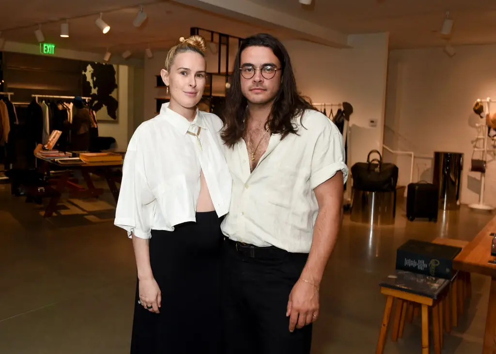 Derek Richard Thomas and Rumer Willis broke up in 2024 (Photo by Gilbert Flores/WWD via Getty Images)