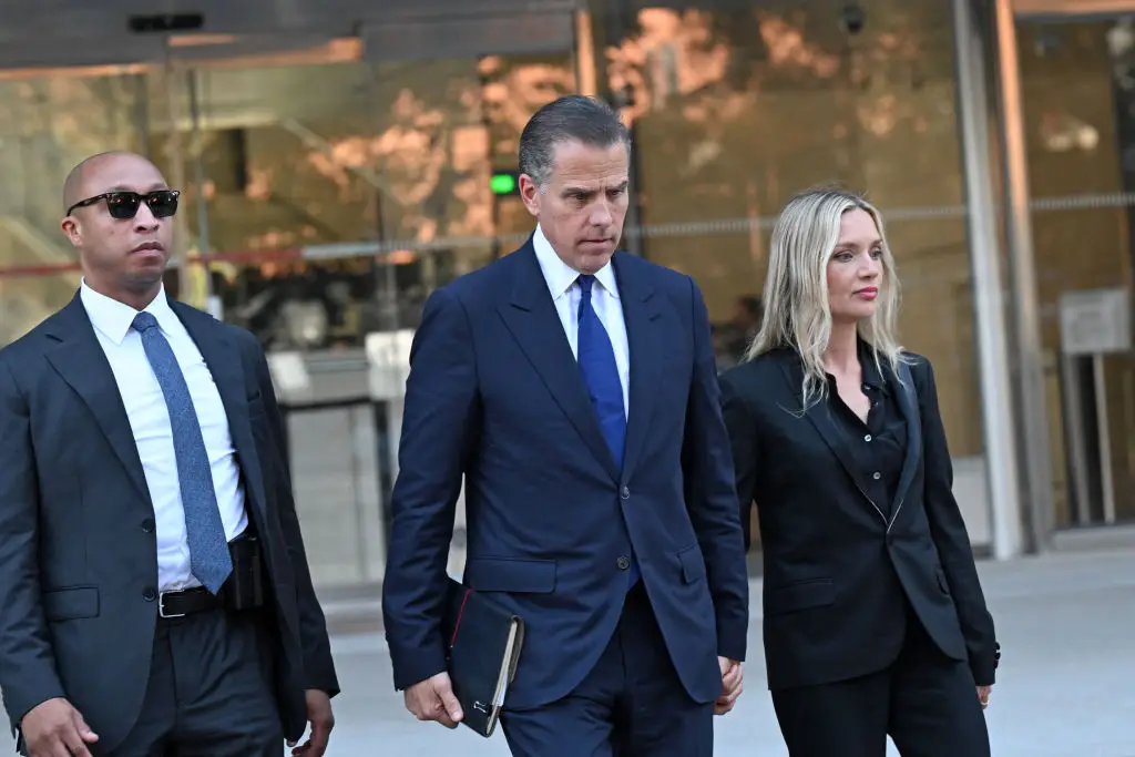 Biden became a frequent target for right-wing operatives hoping to pin shame and scandal on his father before the 2020 U.S. election. (Photo by ROBYN BECK/AFP via Getty Images)