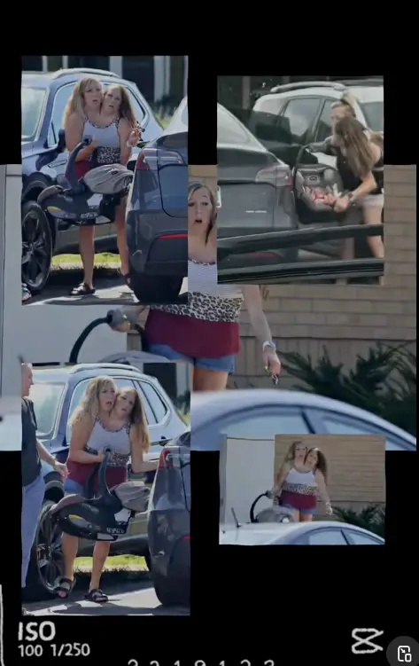 The sisters haven't given much away about the child (TikTok/abbyandbittanyhensel)