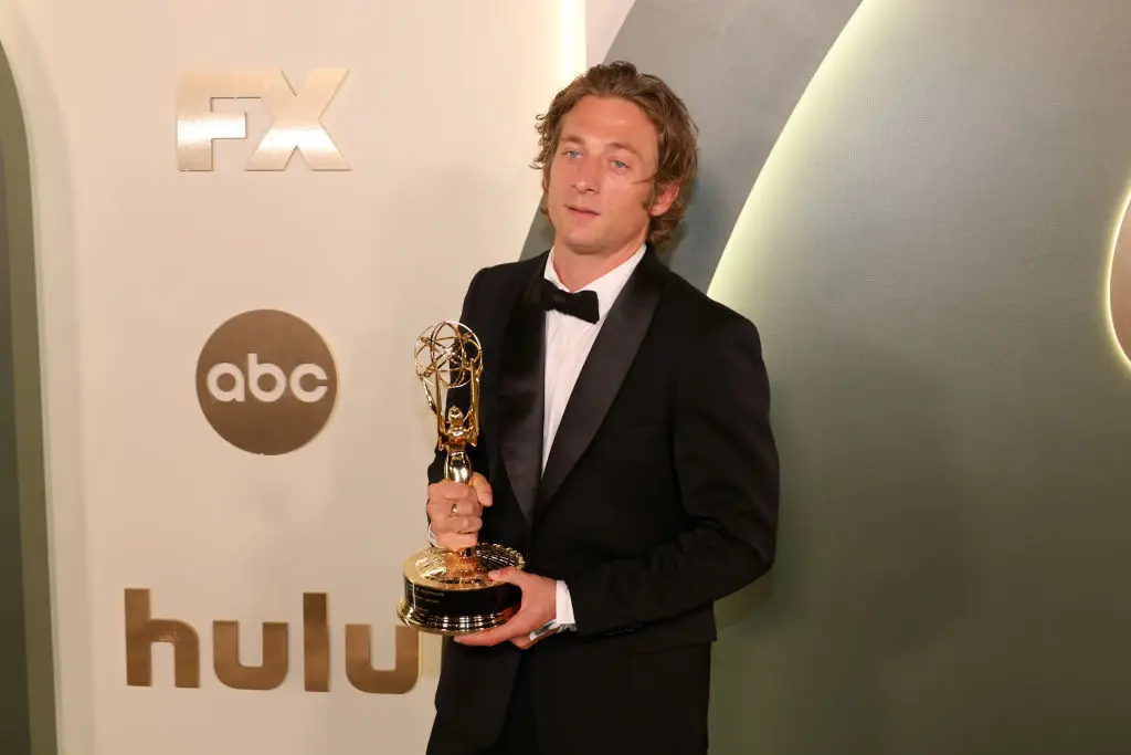 Jeremy Allen White won an Emmy for the 2024 Lead Actor Comedy Series (Kayla Oaddams/Getty Images)