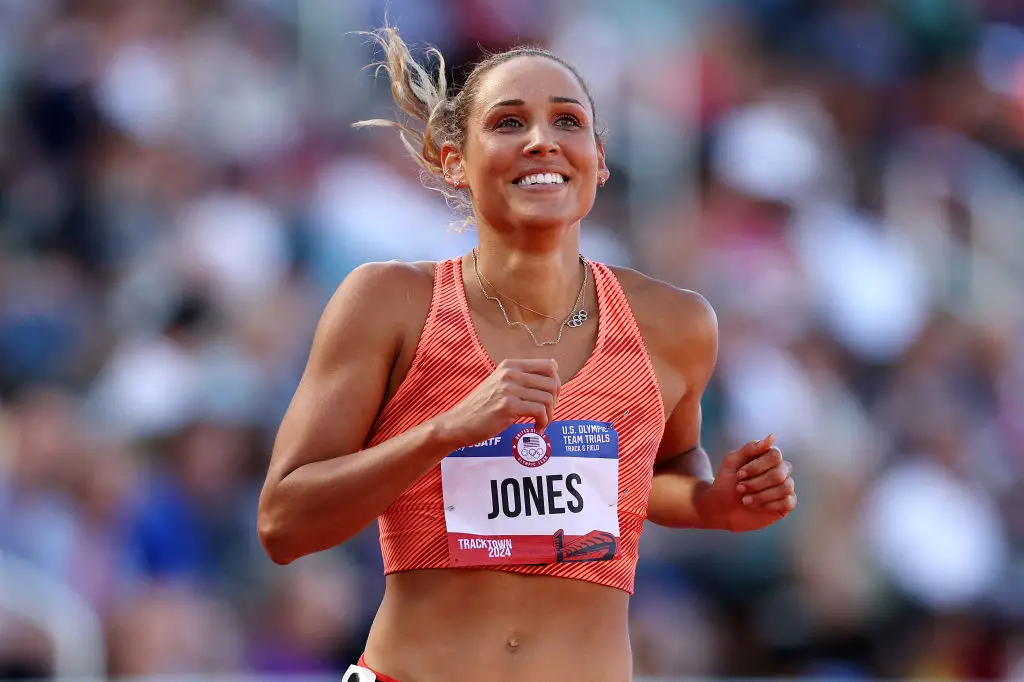 Olympian Lolo Jones previously opened up about being a virgin. (Patrick Smith/Getty Images)