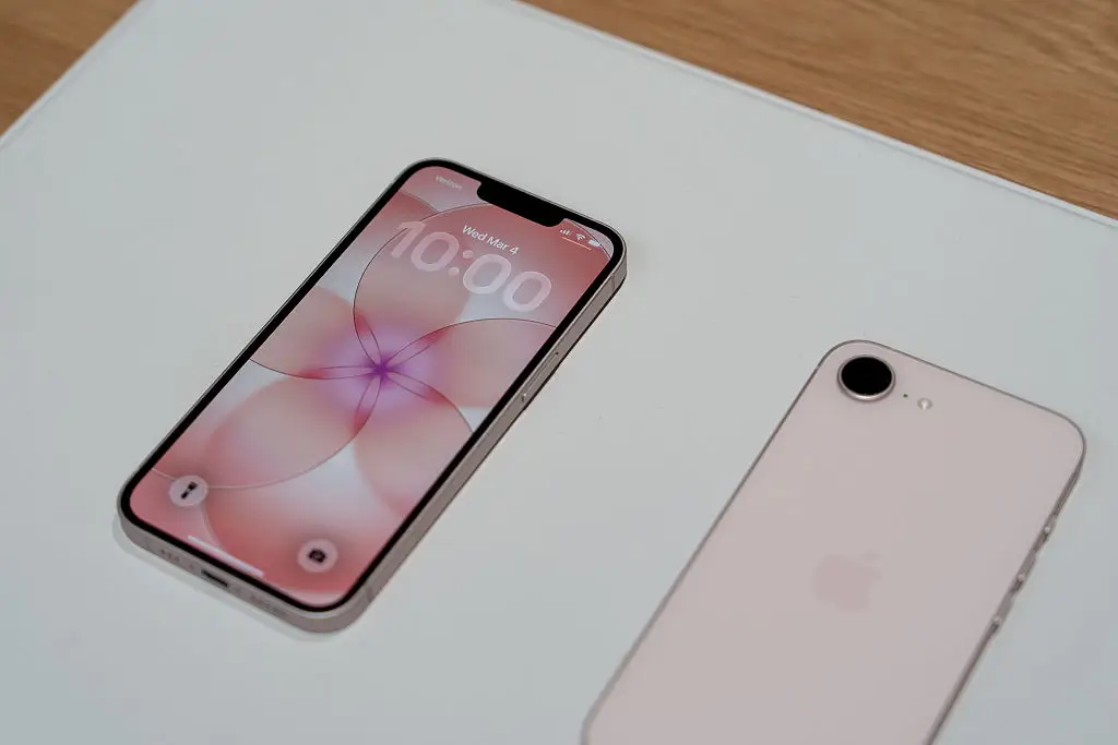 Apple's latest iPhone model is the 17e (Adam Gray/Bloomberg via Getty Images)