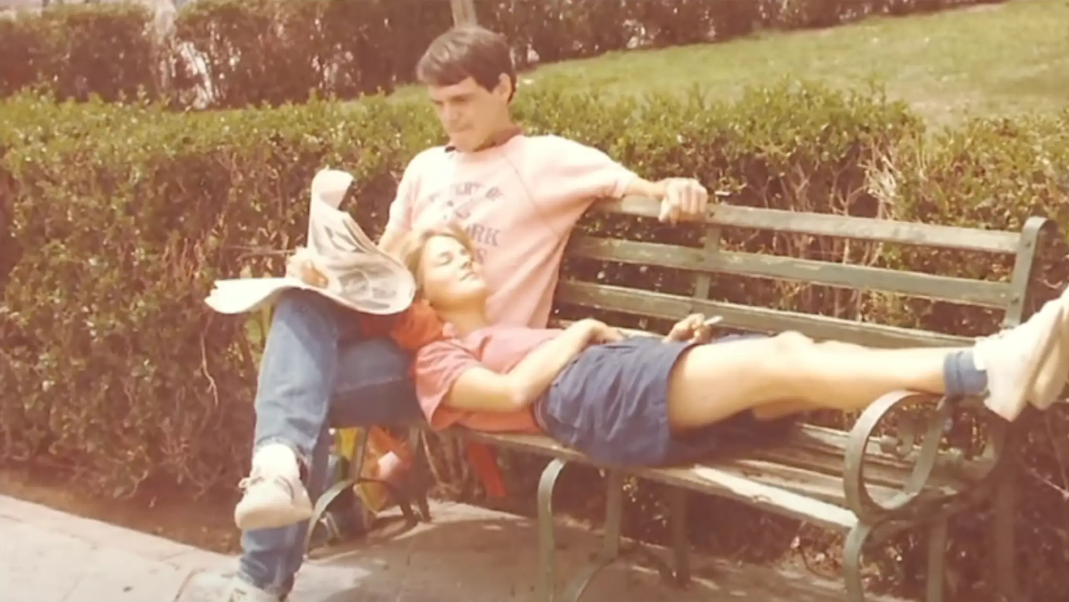 Willem van der Pas, pictured alongside Annette Herfkens, told his fiancé that the flight was just 20 minutes long to ease her nerves (CNN)