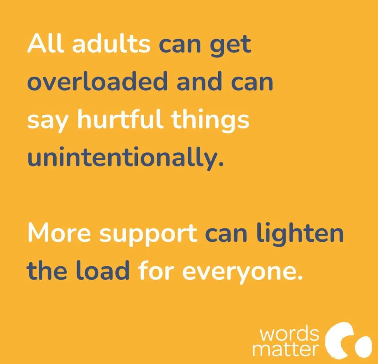 The charity offers advice and support for adults too.