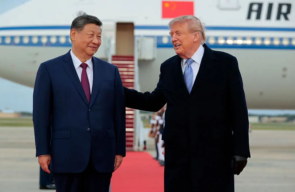 Trump and Xi later held a closed-door meeting at the White House (Chip Somodevilla/Staff/Getty Images)