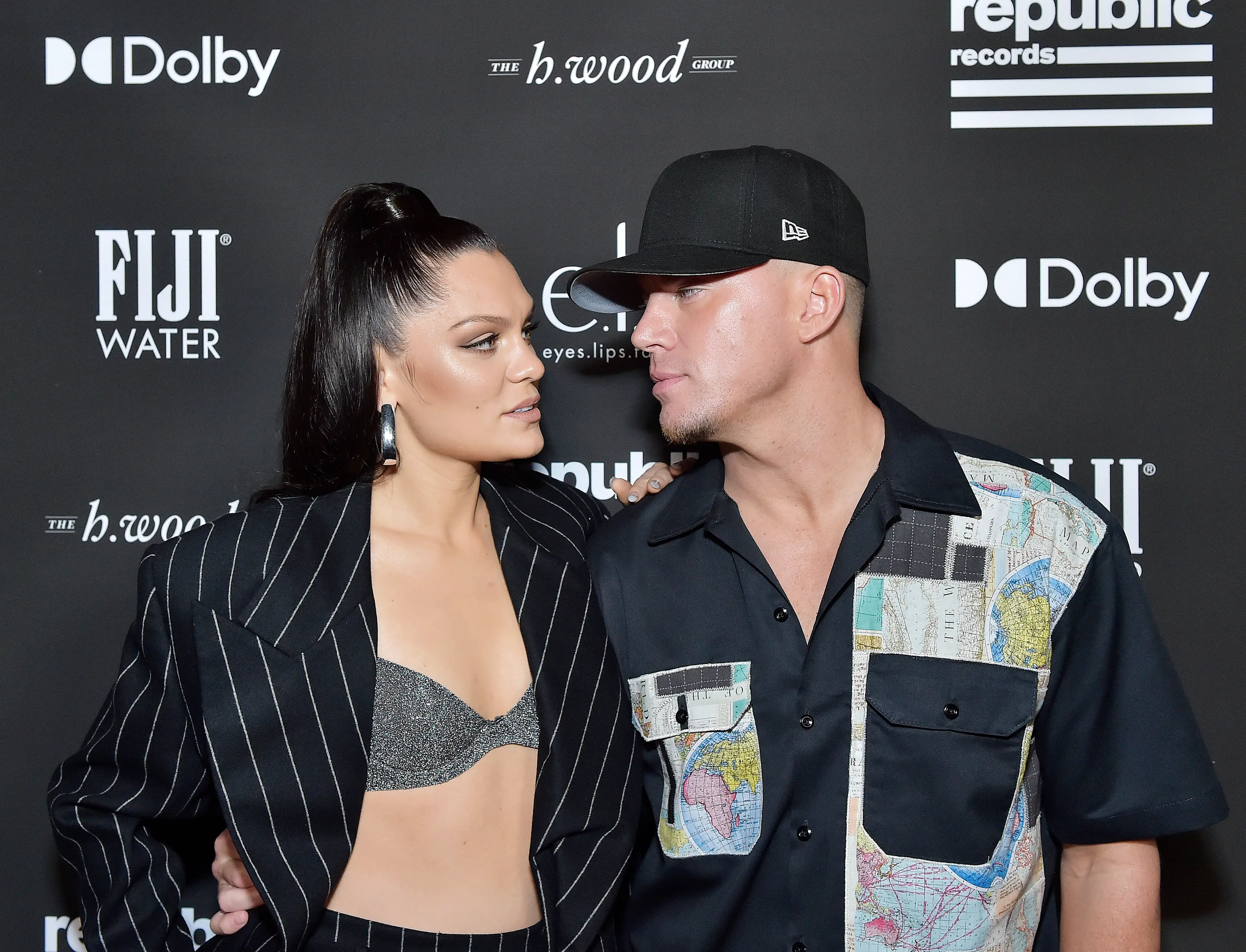 Jessie J and Channing Tatum are seemingly on good terms (Stefanie Keenan/Getty Images for FIJI Water)