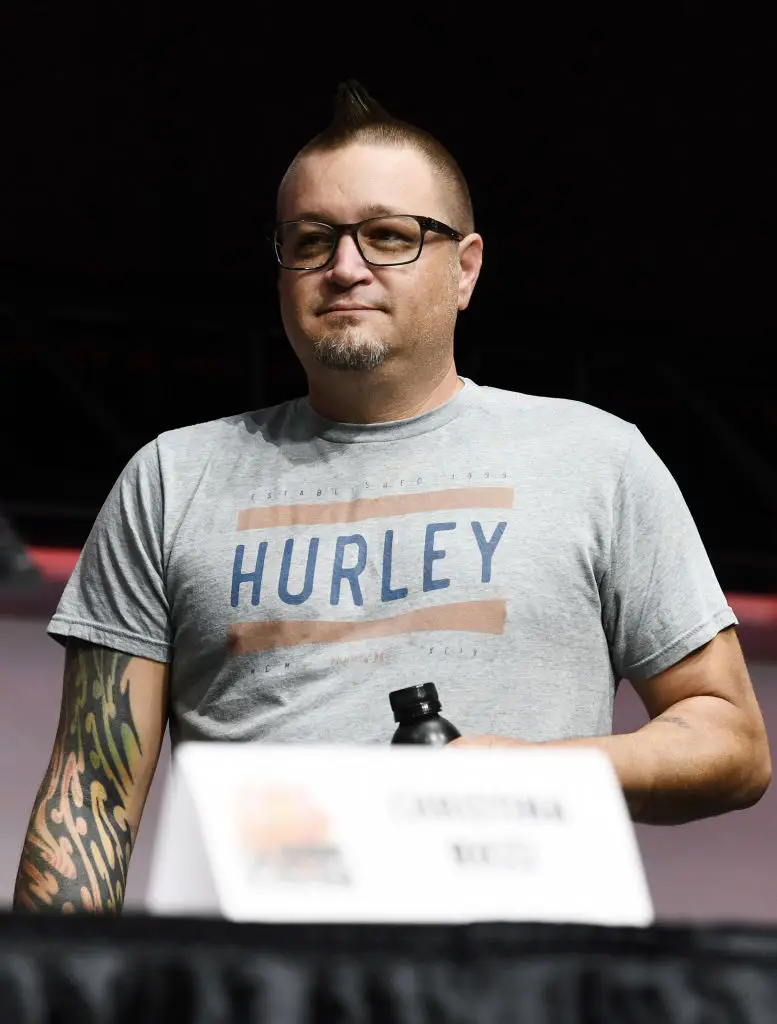 Jimmy Workman at "The Addams Family" panel at 2024 Los Angeles Comic Con. (Photo by Chelsea Guglielmino/Getty Images)