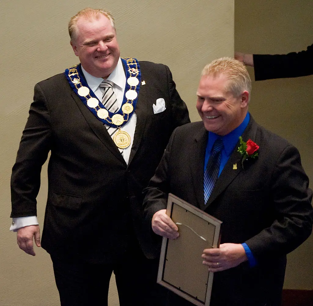 Trump compared the Ford brothers (Photo by Tannis Toohey/Toronto Star via Getty Images)