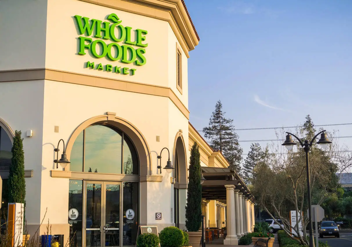 A few of the items were from Whole Foods.