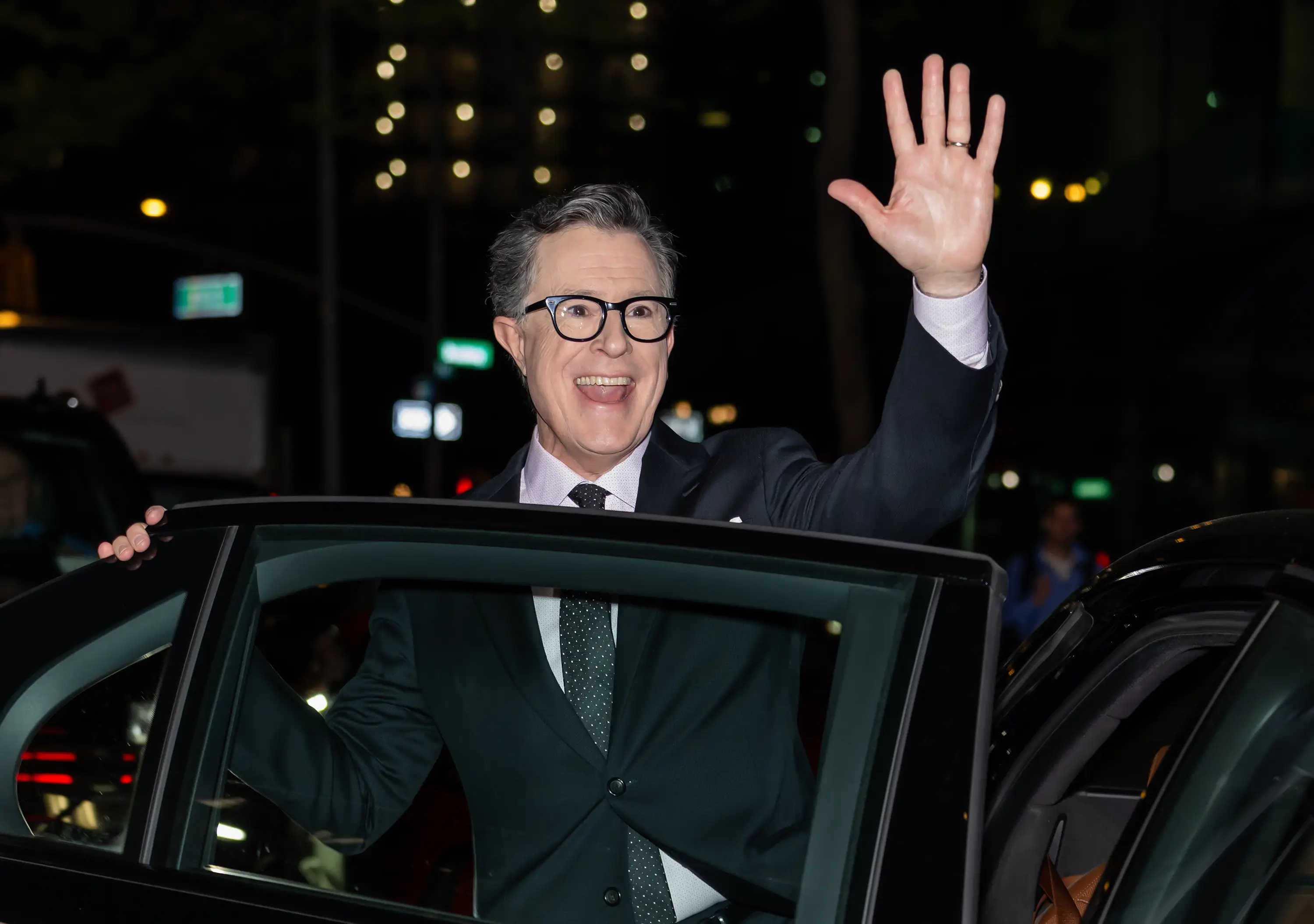 Stephen Colbert will be looking for a new job by the end of this month (Gilbert Carrasquillo/GC Images)