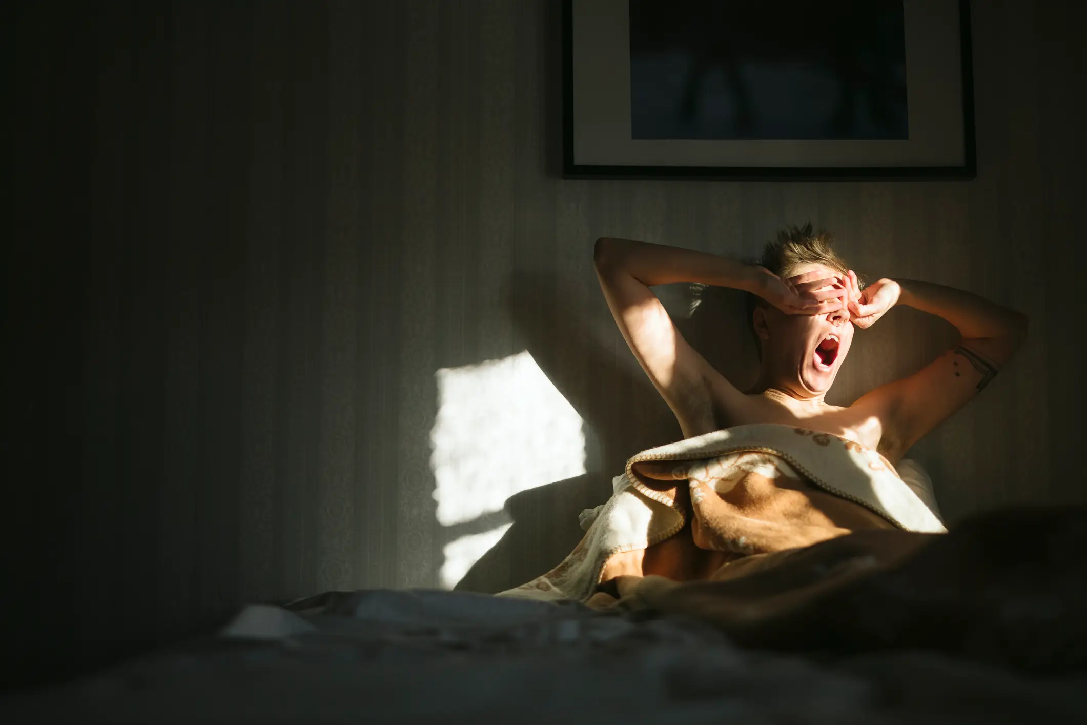 The condition affects many people in the morning (Getty Stock)