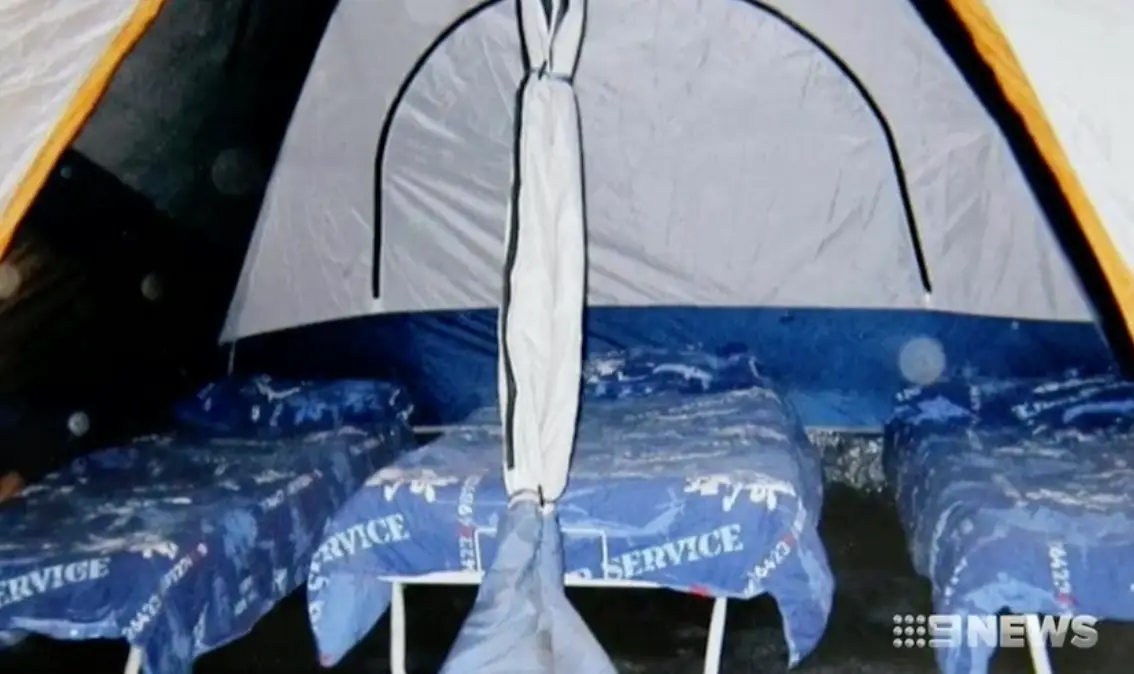 Police reported the children were living in 'squalor' (9News) 