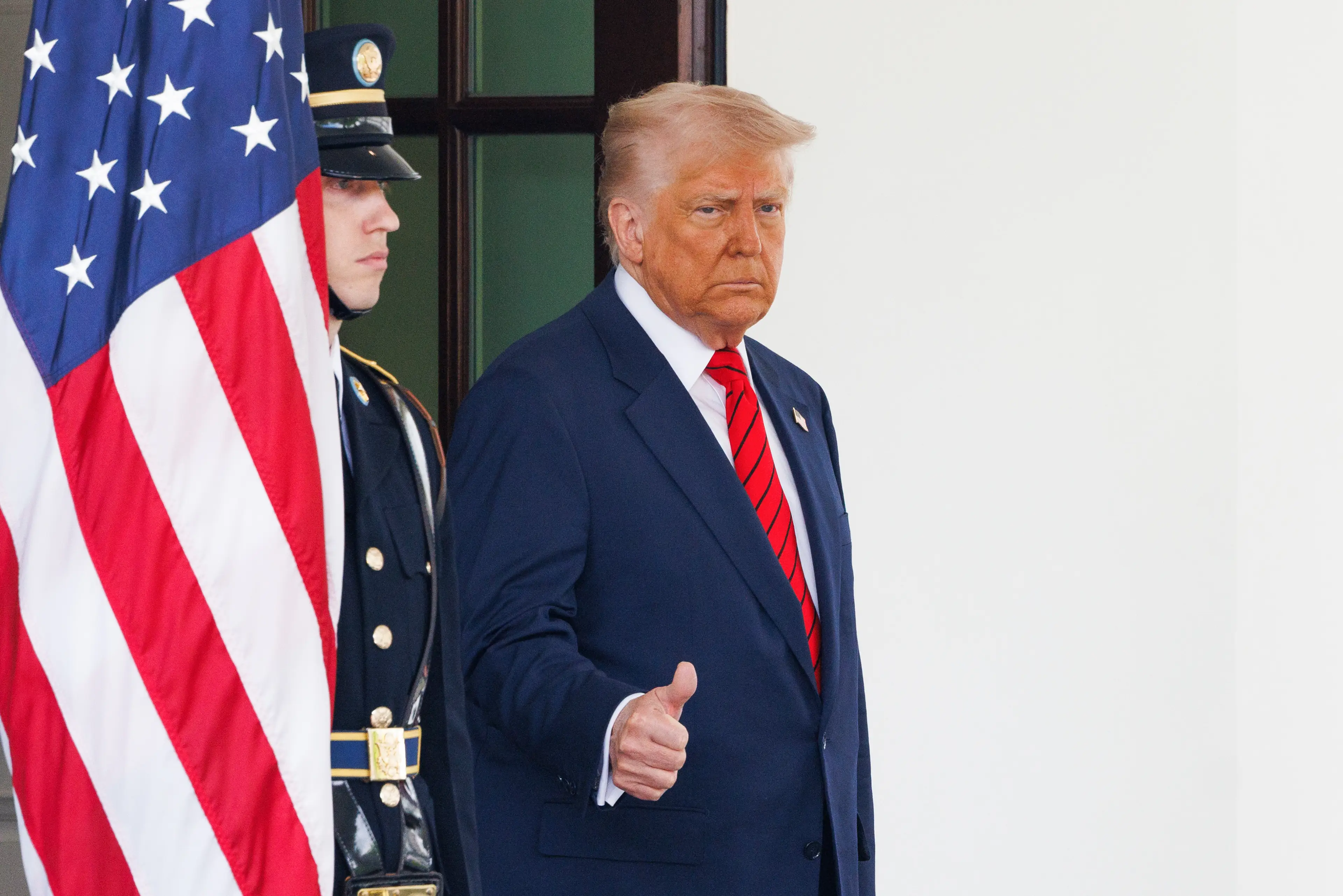 Donald Trump is reportedly taking aim at the Persian Gulf now too (Aaron Schwartz/Bloomberg via Getty Images)