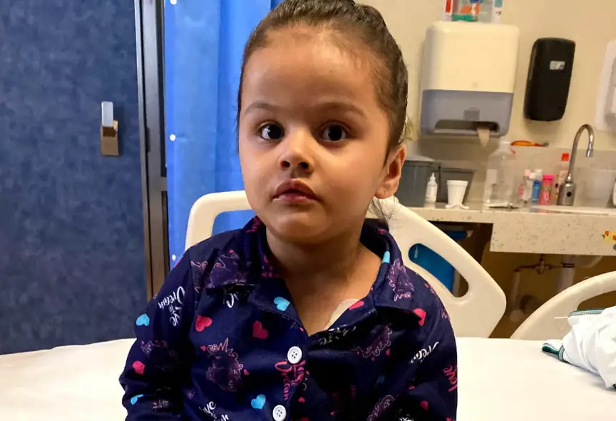 The four-year-old could die in days if deported (Deysi Vargas)