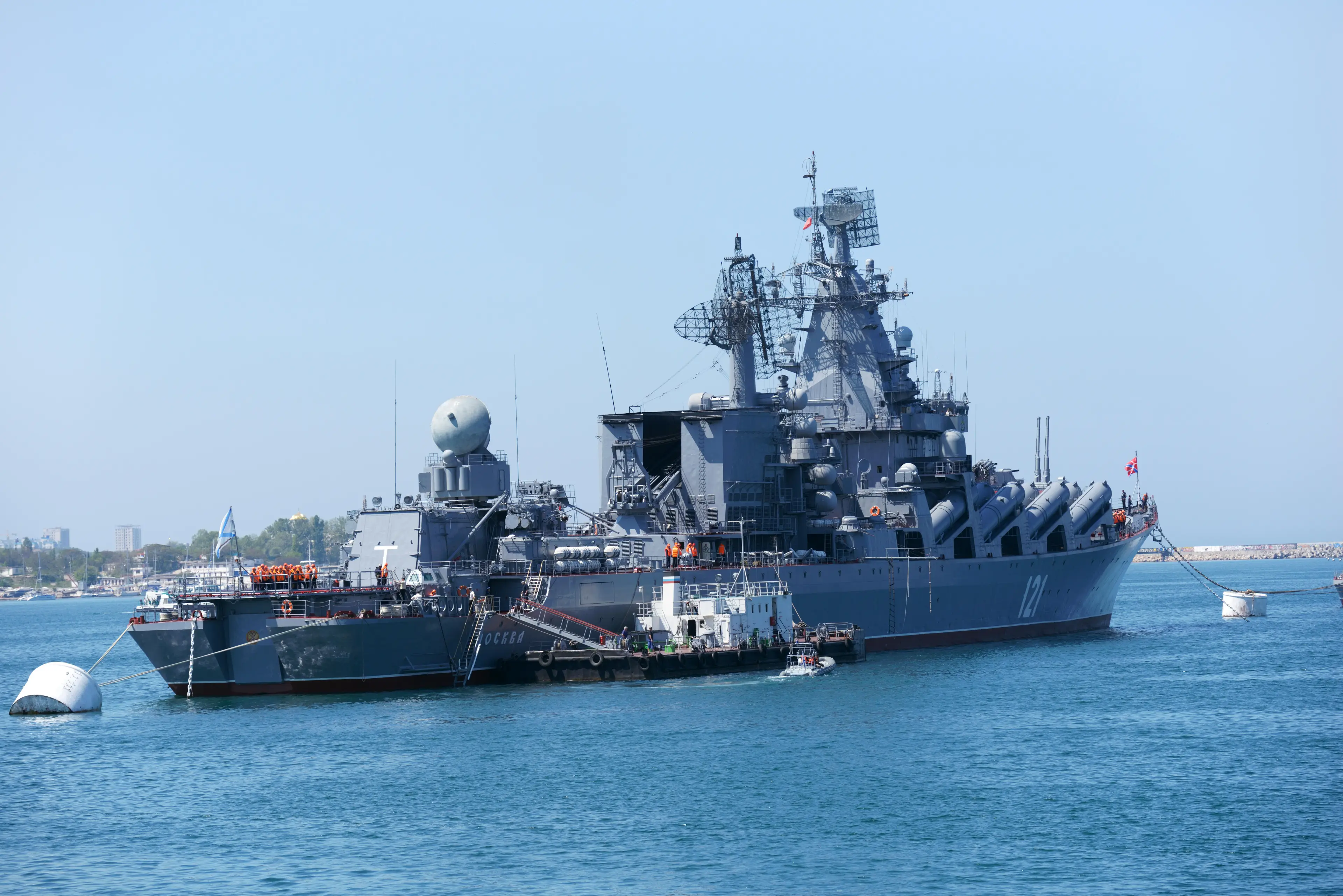 The Moskva was reportedly sunk by the Ukrainian military (Alamy)