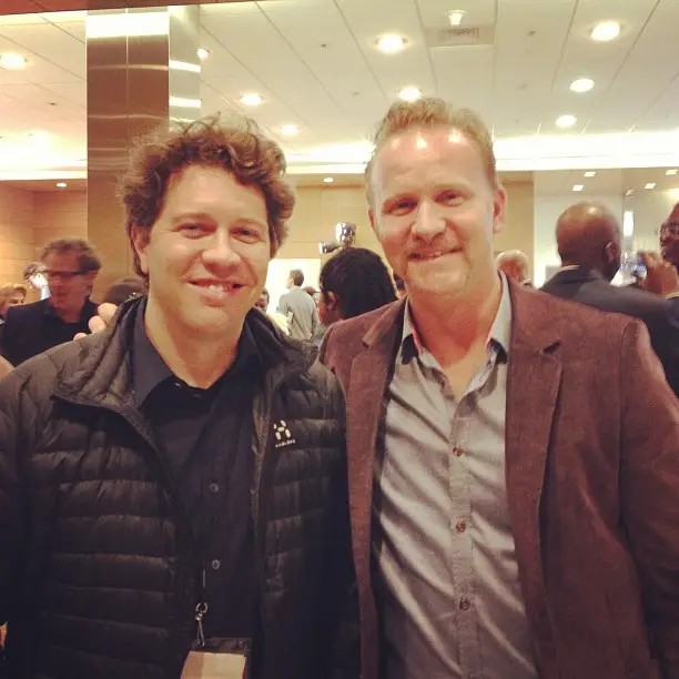 Garrett Camp (pictured left) is one of Uber's co-founders. (gc/Instagram)