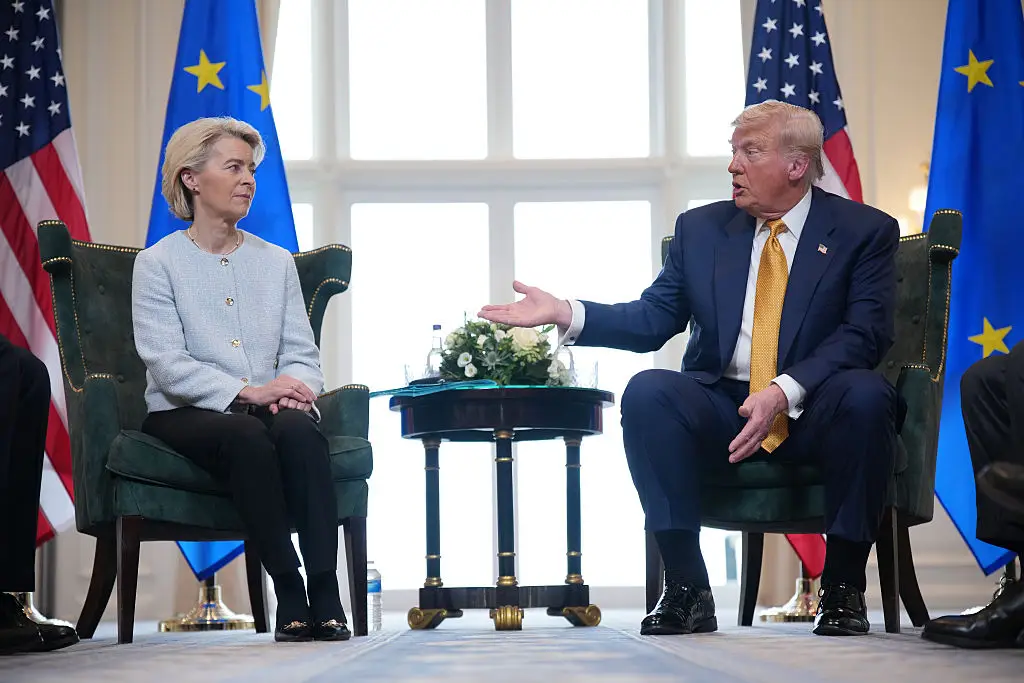The US and the EU have come to an agreement (Andrew Harnik/Getty Images)