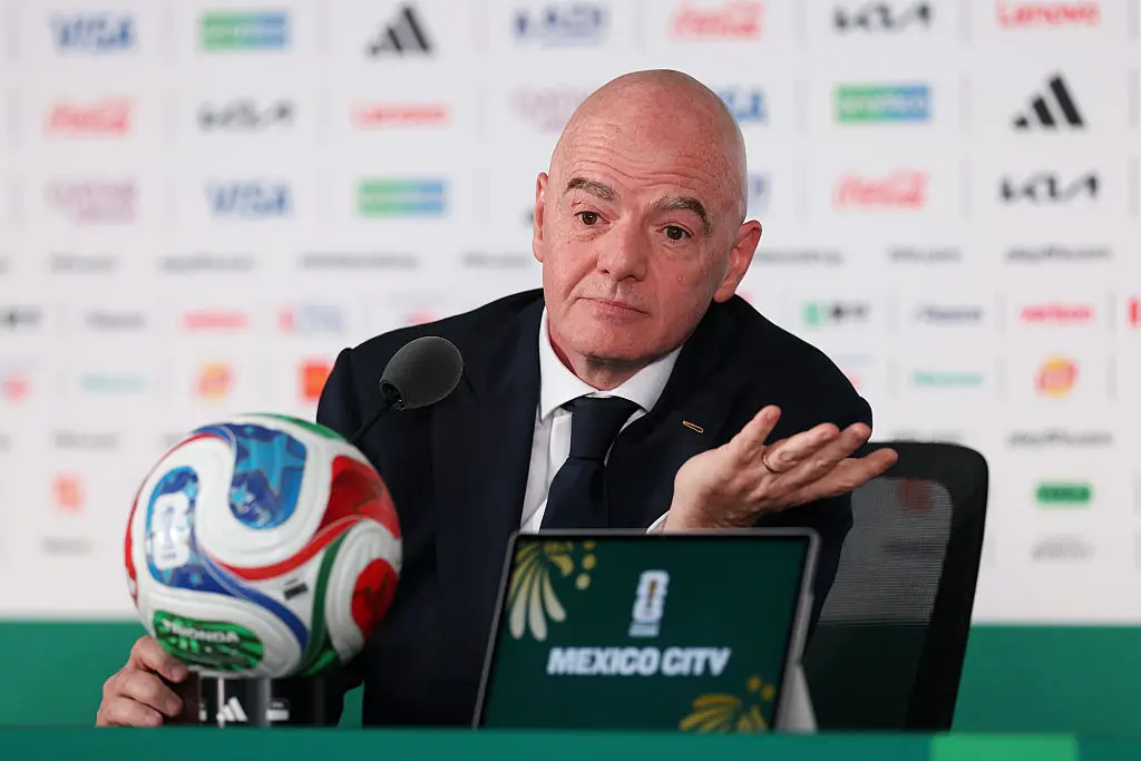 UEFA says the current FIFA leadership has lost its confidence in Mr Infantino (Carl Recine/Staff/Getty Images)
