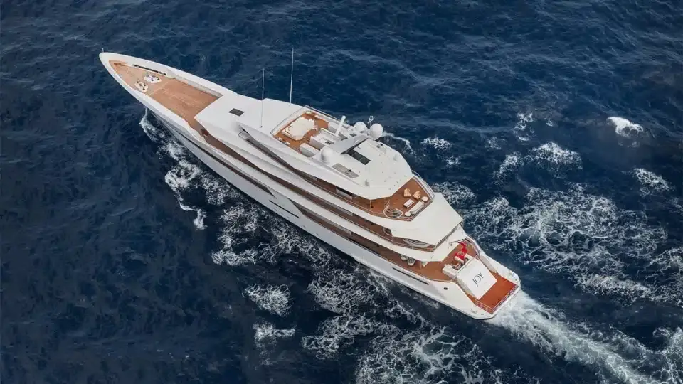 Joy is chartered out by NBA star Michael Jordan.