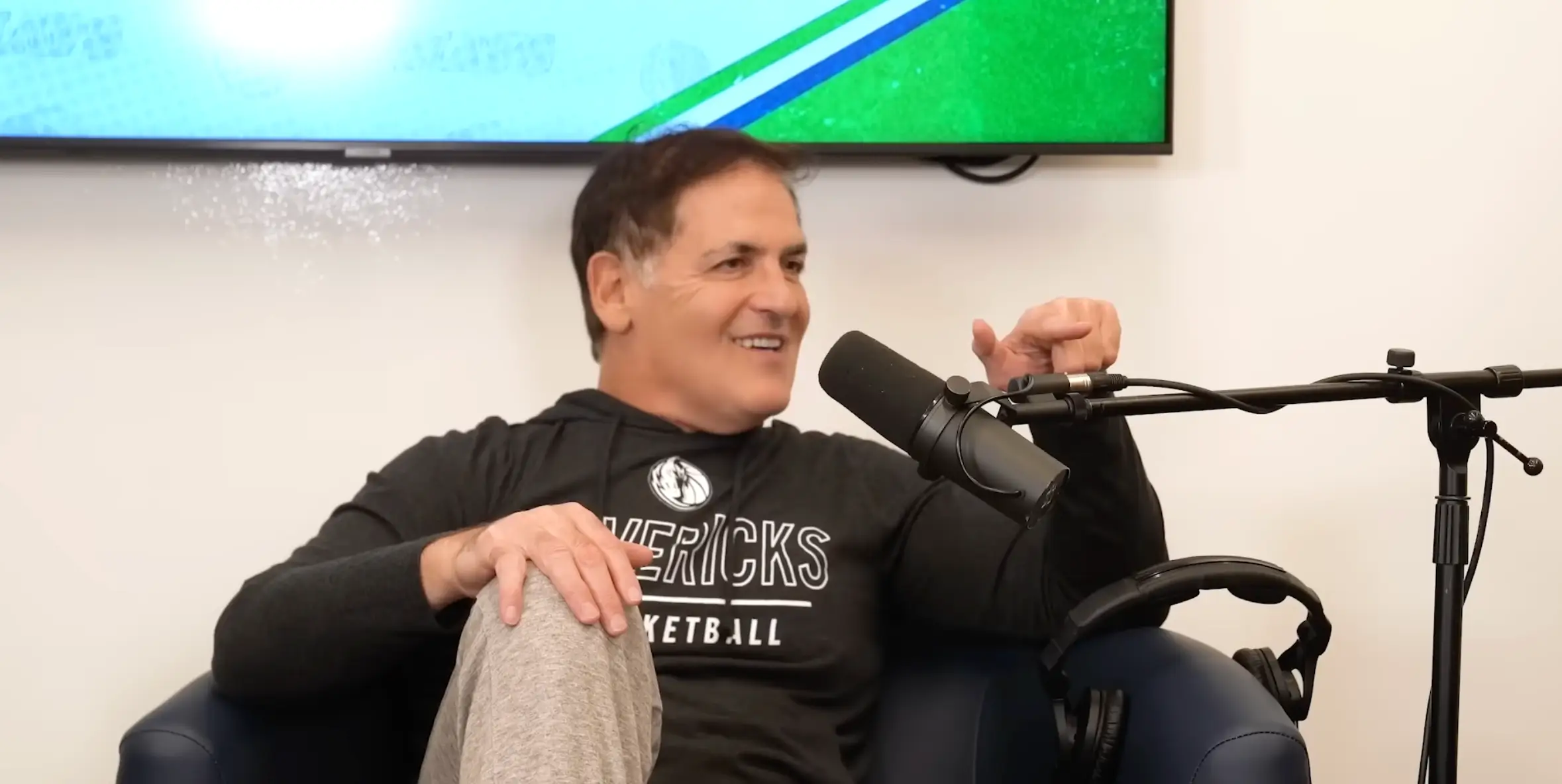 Cuban shared his thoughts on college loans during an appearance on the IMPAULSIVE podcast (Image: IMPAULSIVE/YouTube)