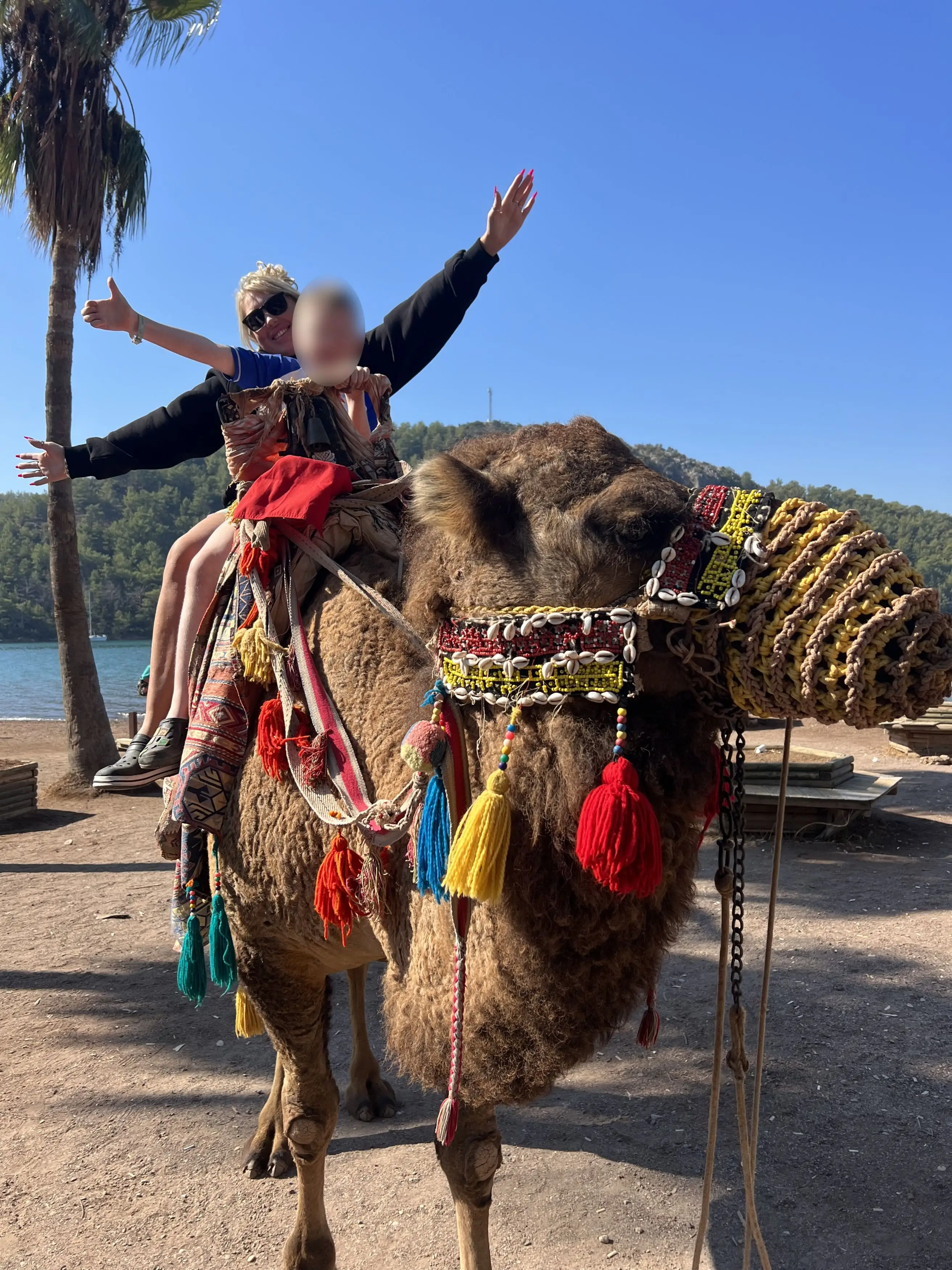 Kirsty Griffiths was on vacation in Turkey when she spontaneously got the tattoo (Kennedy News and Media)