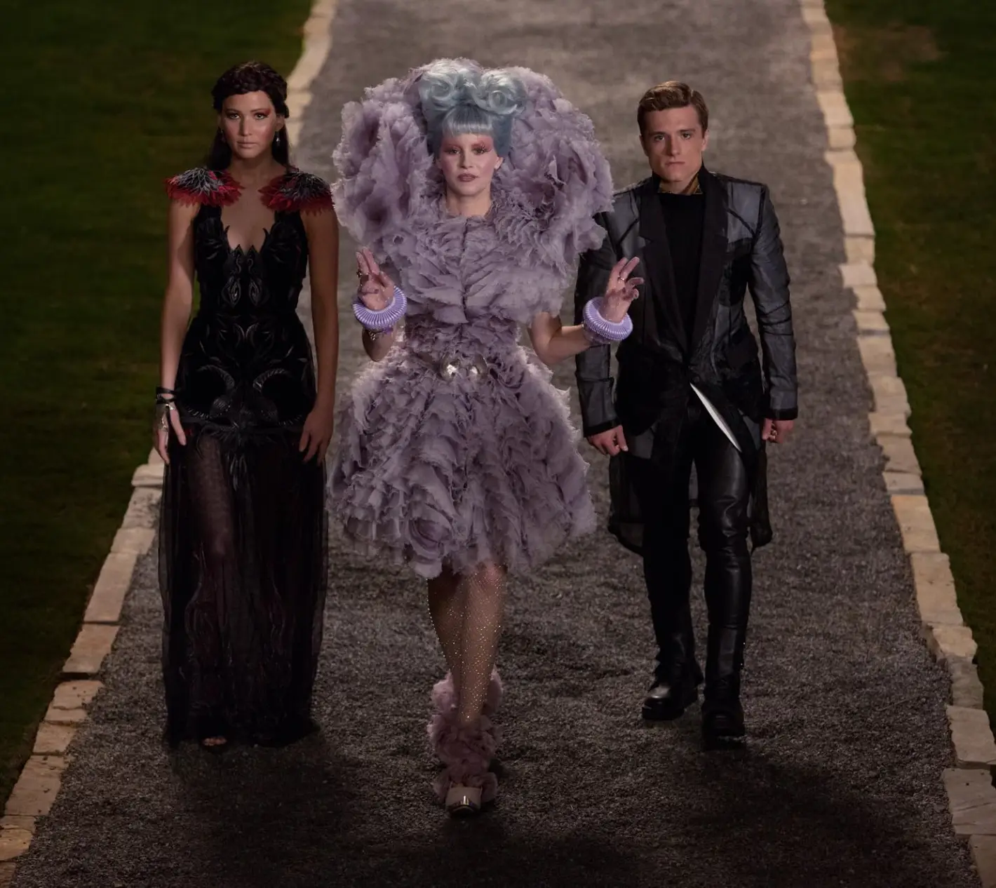 Lawrence said it happened during the filming of Hunger Games: Catching Fire (Lionsgate)