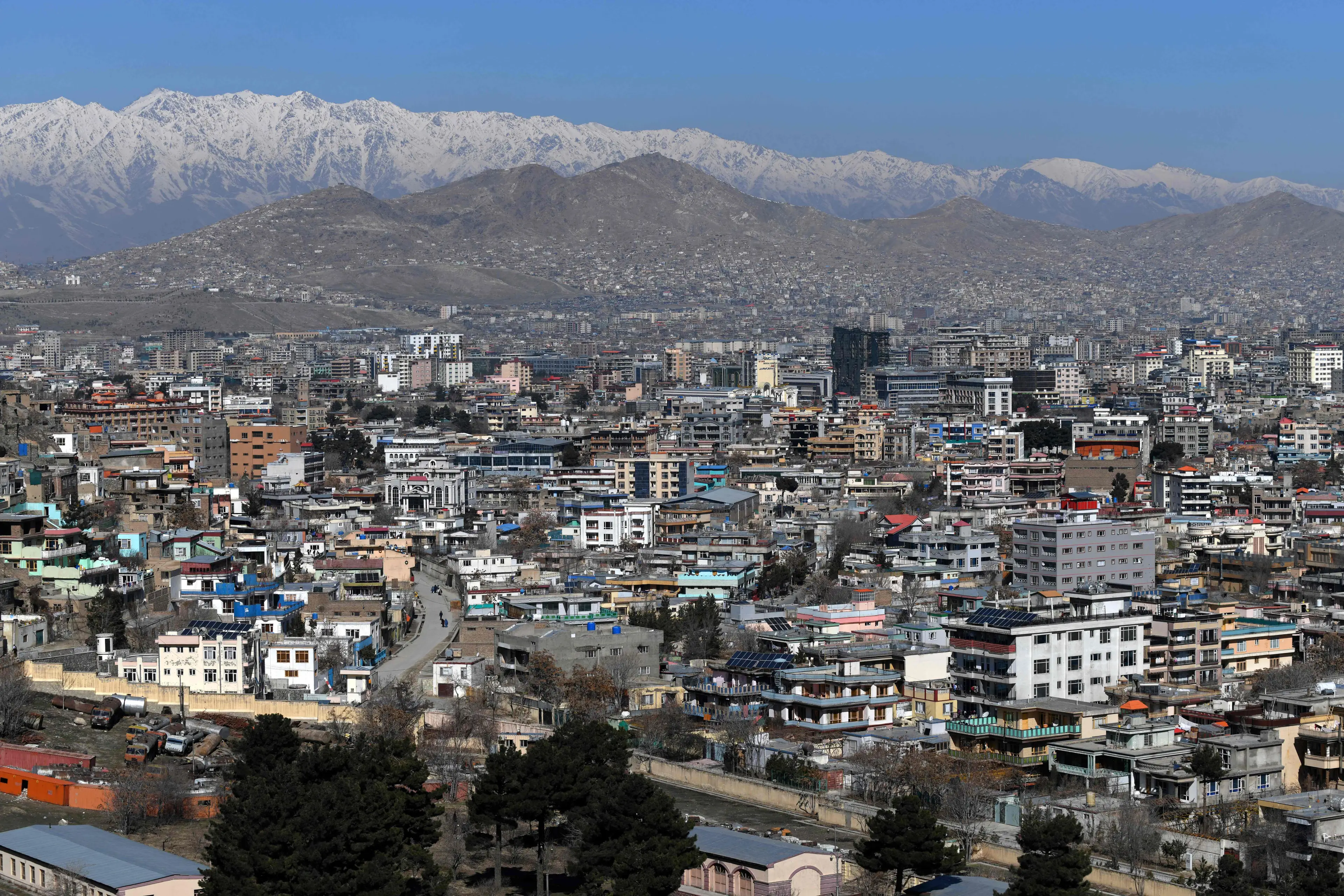 Kabul in Afghanistan. (AHMAD SAHEL ARMAN/AFP via Getty Images)