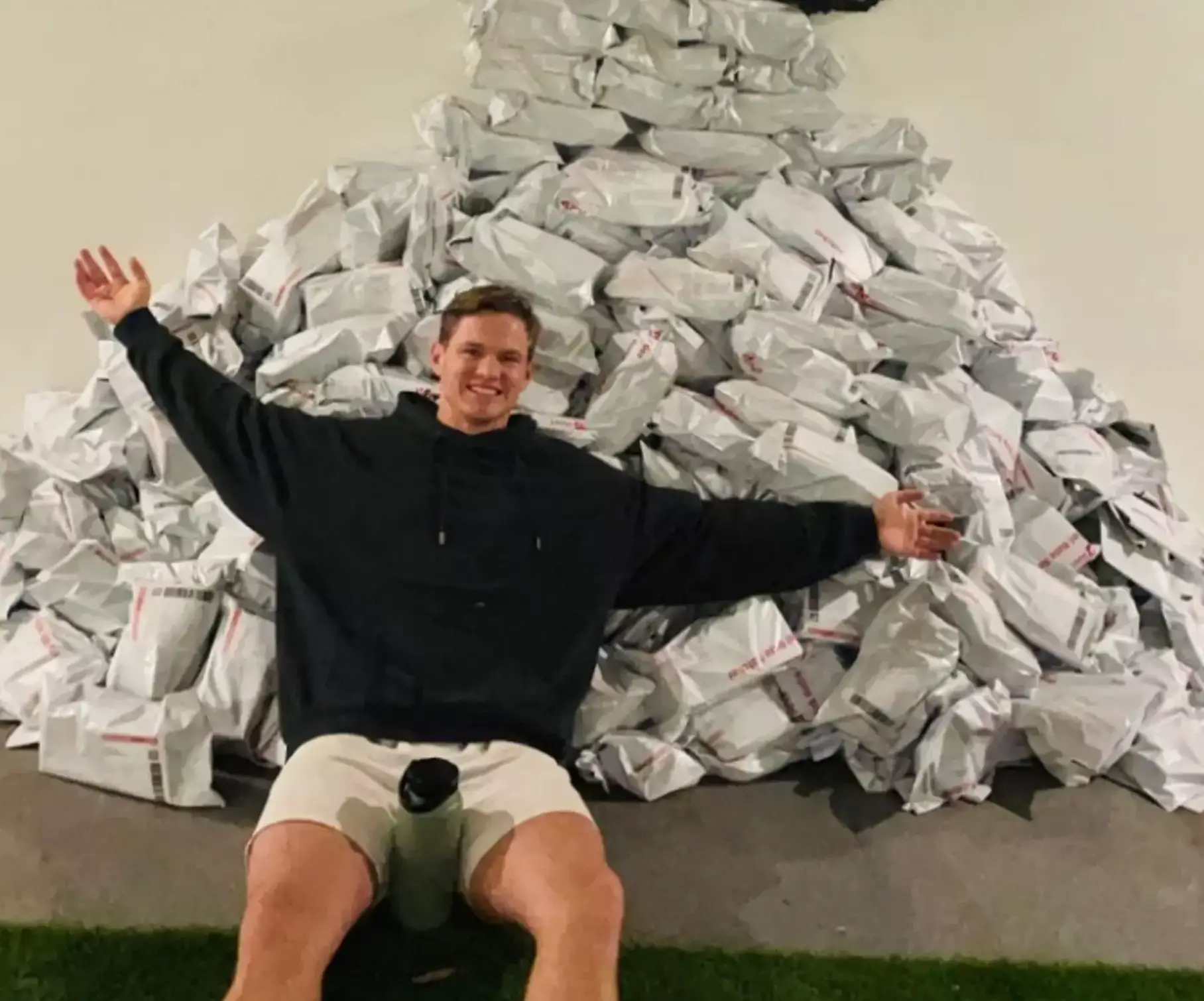 He made nearly $72,000 in just six weeks, and sold out in the first two weeks. (Facebook/Zip Zap)