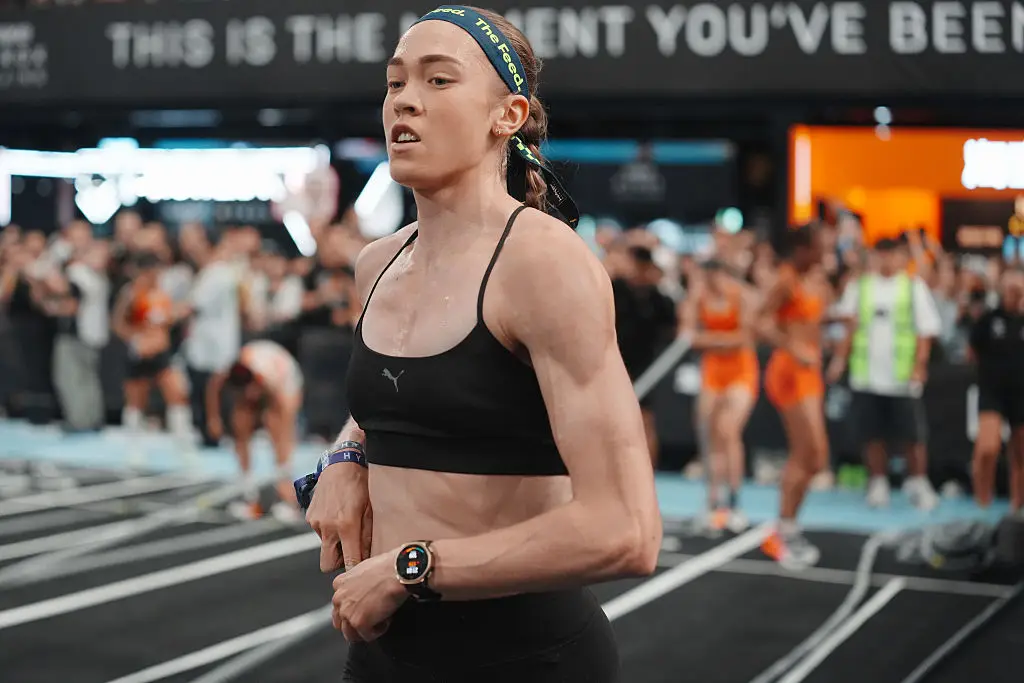Joanna Wietrzyk posted on Instagram after the win (Photo by Fred Lee/Getty Images)