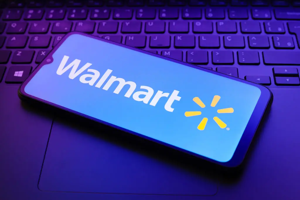 The old Walmart logo (Jaque Silva/NurPhoto via Getty Images)