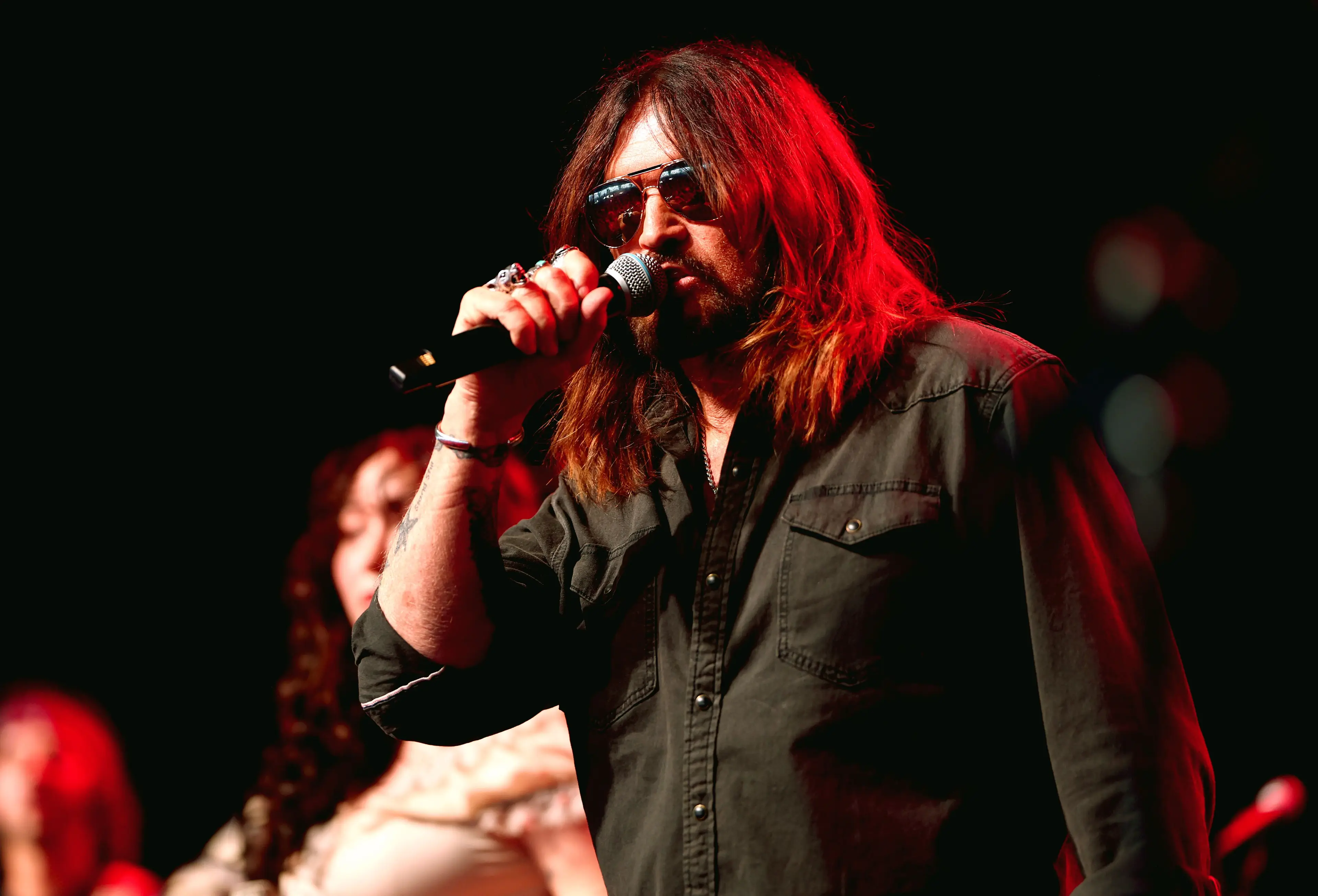 Billy Ray Cyrus recently said the relationship with his daughter 'has never been better' (Matt Winkelmeyer/Getty Images for Stagecoach)