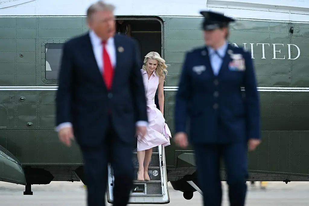 Harp is an aide to Trump (Brendan SMIALOWSKI / AFP via Getty Images)