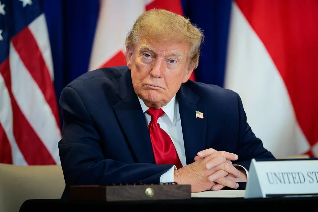 The President had plenty to say as he addressed the UN on Tuesday (Chip Somodevilla/Getty Images)