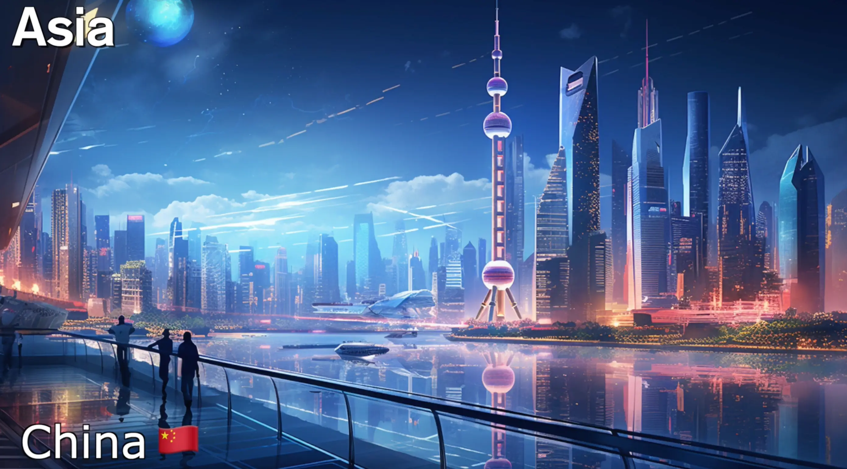 China is definitely one of the less chaotic countries.