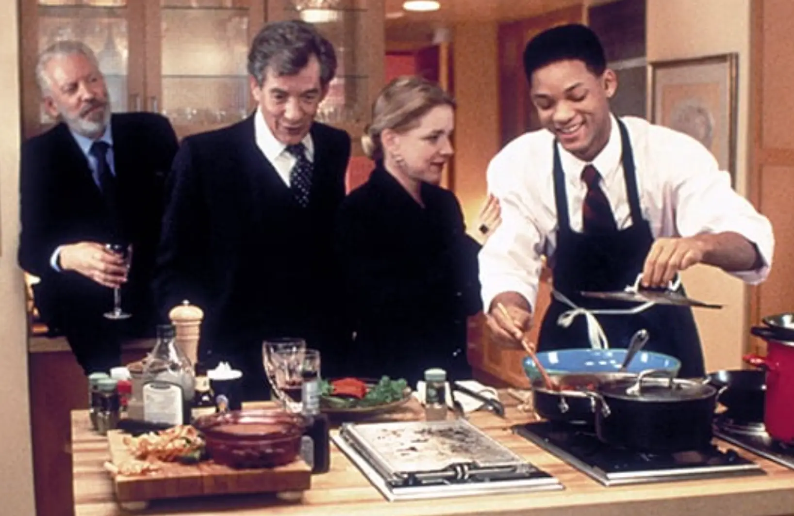 Will Smith starred alongside Sir Ian McKellen in Six Degrees of Separation.