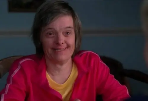 Robin Trocki played Sue Sylvester's sister (Disney)