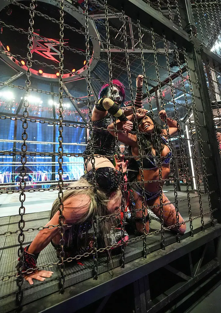 James didn't end up winning the Elimination Chamber match (Georgiana Dallas/WWE via Getty Images)